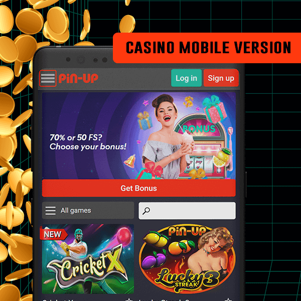 Mobile Version of Pinup Casino